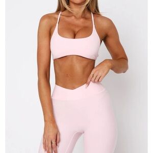 White fox sports bra